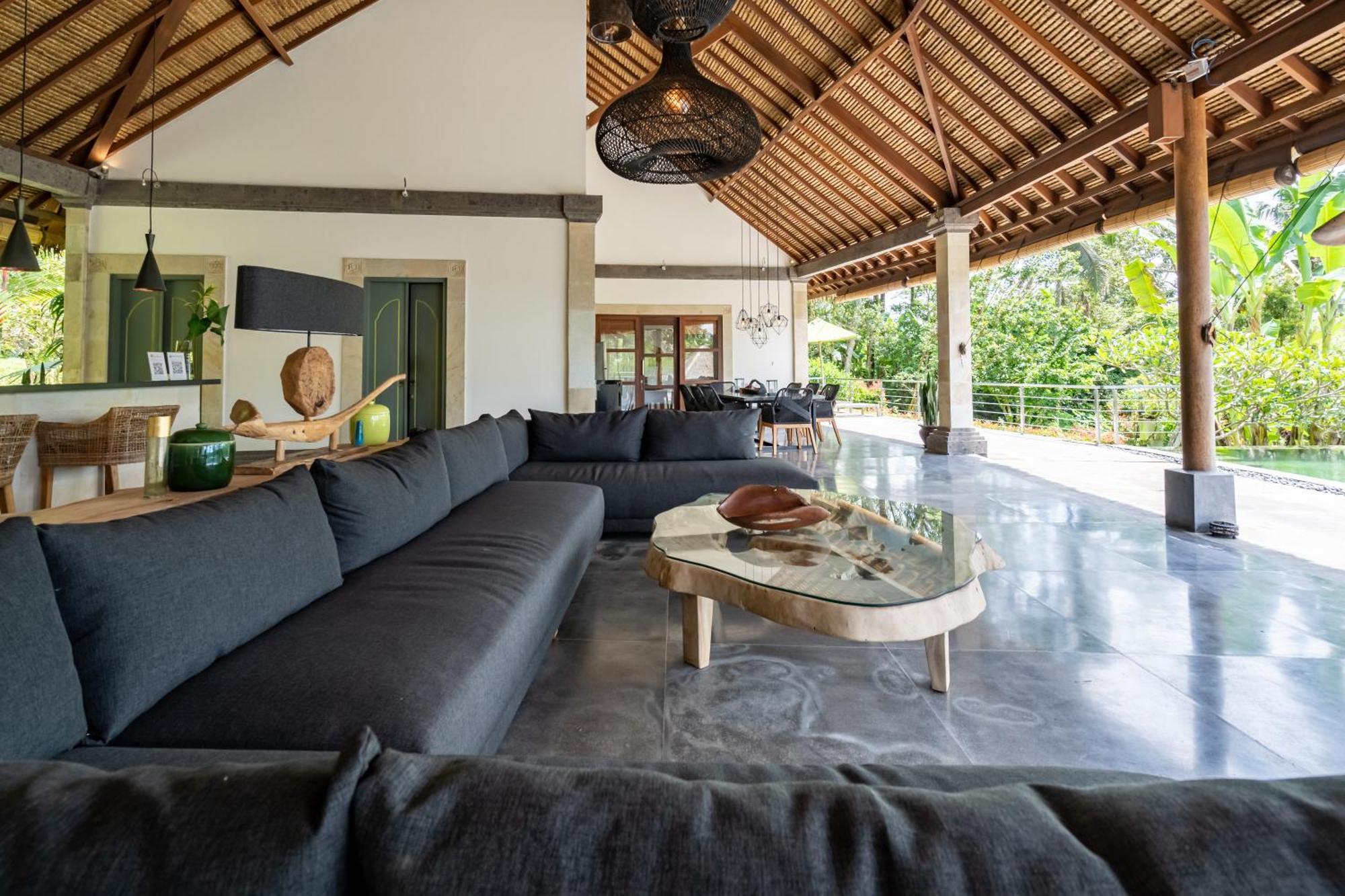 Villa Themma Jungle - Sumptuous 3Br Luxury Villa With Majestic Jungle View North Of Ubud Exterior photo