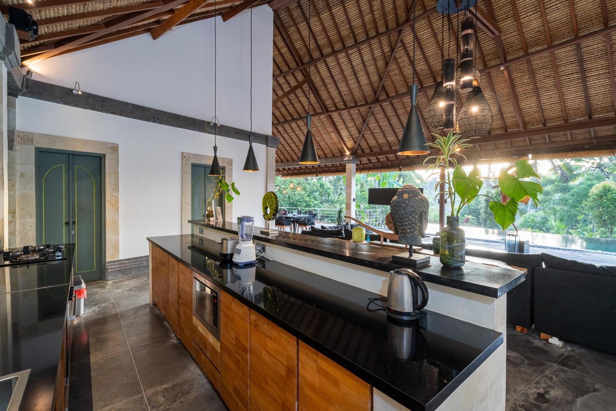 Villa Themma Jungle - Sumptuous 3Br Luxury Villa With Majestic Jungle View North Of Ubud Exterior photo