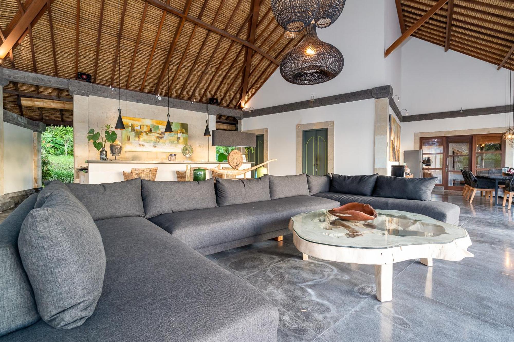 Villa Themma Jungle - Sumptuous 3Br Luxury Villa With Majestic Jungle View North Of Ubud Exterior photo