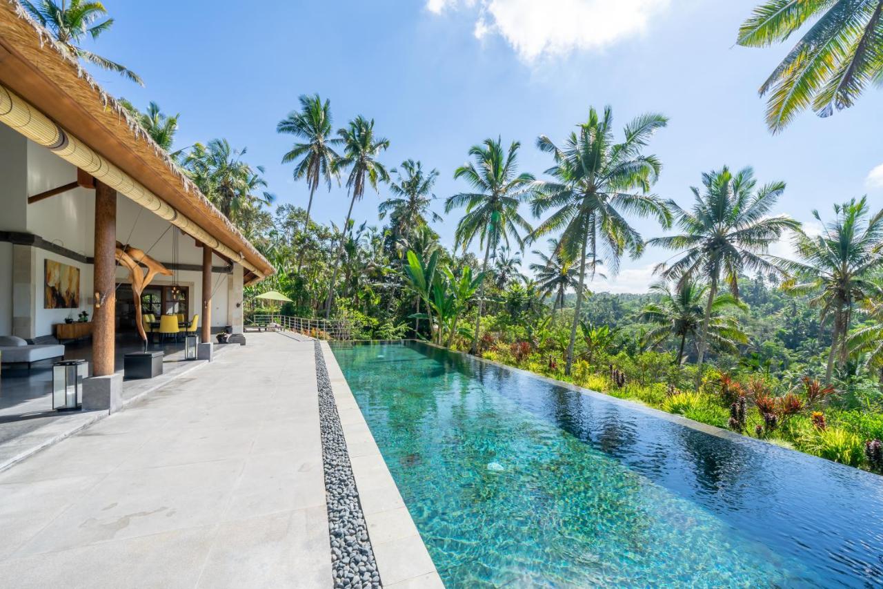 Villa Themma Jungle - Sumptuous 3Br Luxury Villa With Majestic Jungle View North Of Ubud Exterior photo